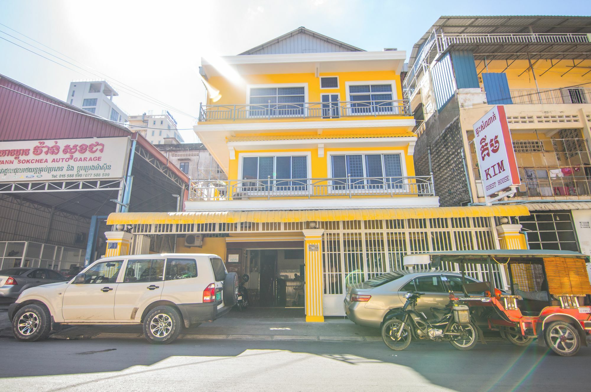 Kim Guesthouse Phnompen Kültér fotó